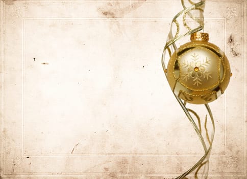 Vintage christmas greeting card