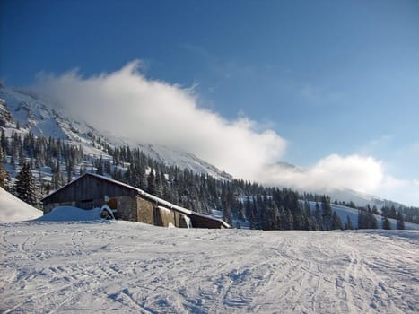 Skiing in Oberjoch im Oberallgäu