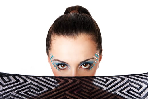 Beautiful female Fashion face