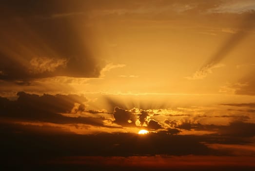 Sunset in Turkey