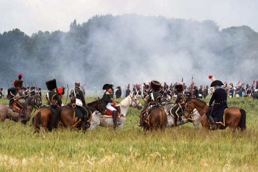 Re-enactment Battle of Waterloo, Belgium 2009
