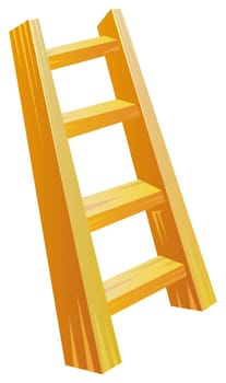 Wood ladder
