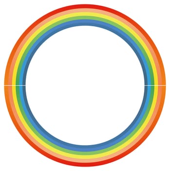 rainbow circle