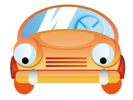 Cartoon car
