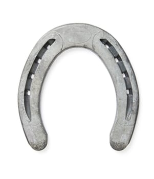 Lucky horseshoe isolated