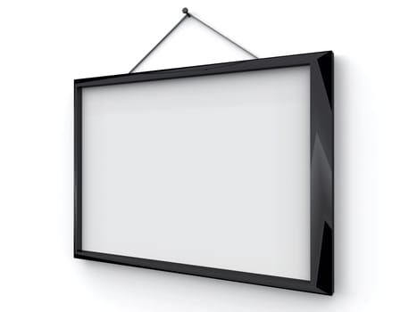 Blank Picture Frame Black