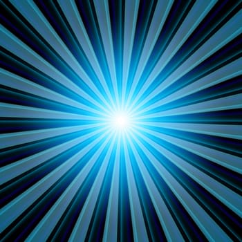Light Beams Blue Black 02