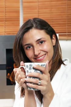 Relaxed young woman having spa treatment