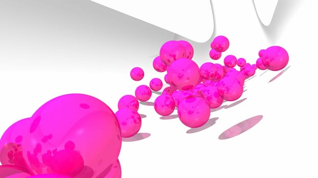 3D Ball Tube Pic - Pink 04