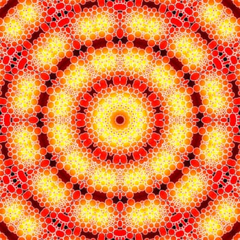 Fire circle Mandala 01