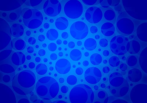 Background - Blue Bubbles