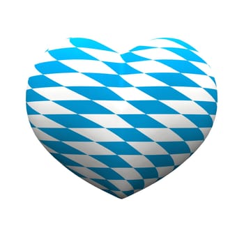 3D Heart - We love Bayern 02
