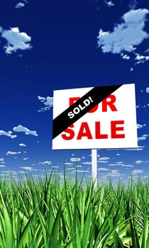 Shield in the Grass - Sold 02