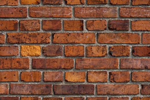 Red brick wall