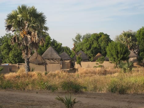 African village in north Cameroon