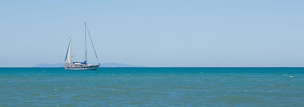 View of the Tuscan Sea