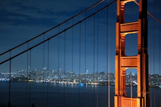 Golden Gate Bridge Nightshot