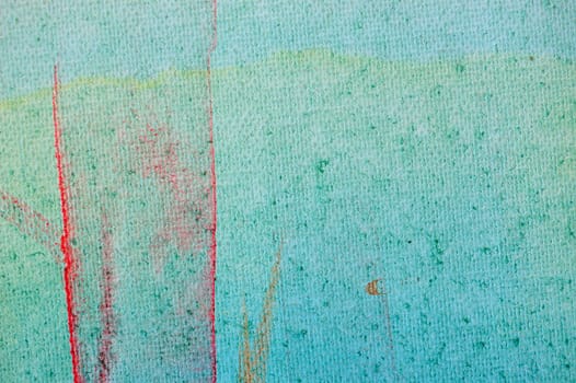 smudged paint