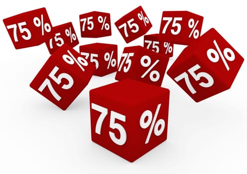 3D Sale Dice