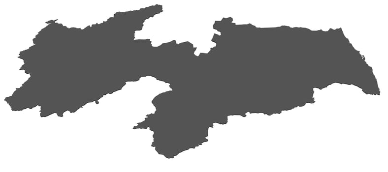 Map of Paraiba - Brazil