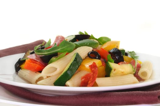 Penne salad