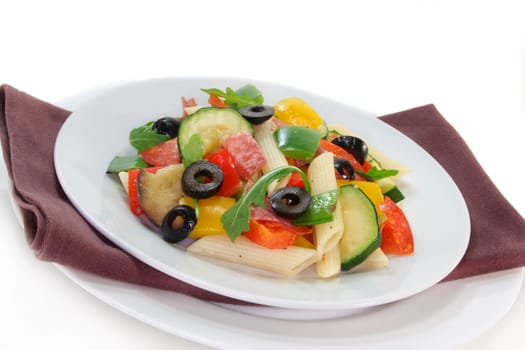 Penne salad