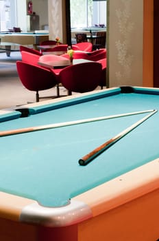 Billiard room
