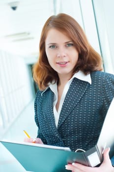 Beautiful business woman