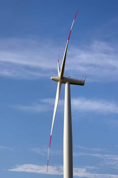 Wind turbine landing