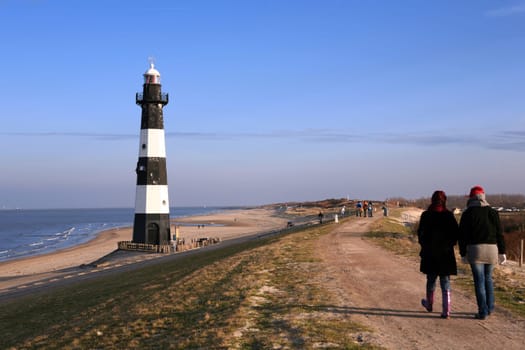 Lighthouse on the beach