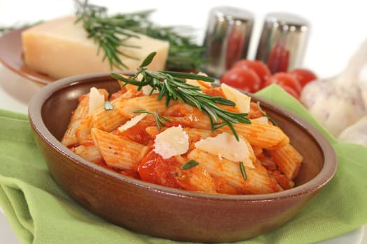 Pasta with tomatoes