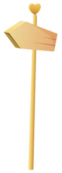 Wood banner
