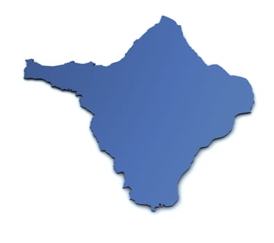 Map of Amapa - Brazil
