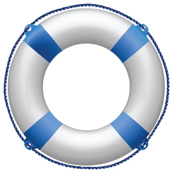life buoy blue