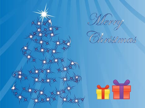 christmas tree and presents