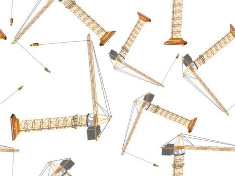 cranes pattern