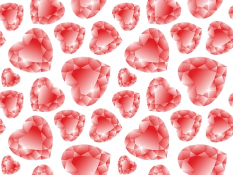valentine diamonds pattern