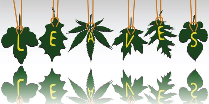 leaves tags