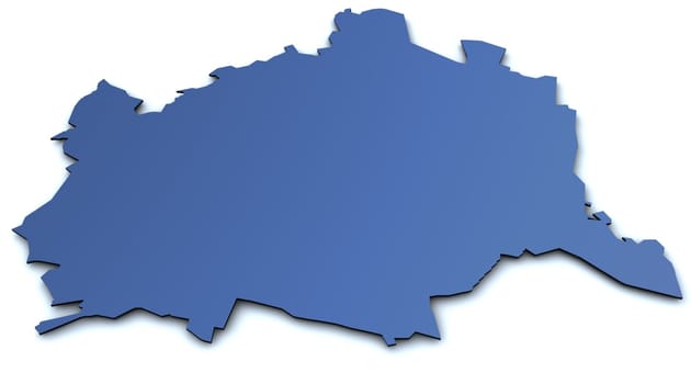 Map of Vienna - Austria