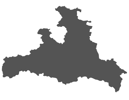 Map of Salzburg - Austria