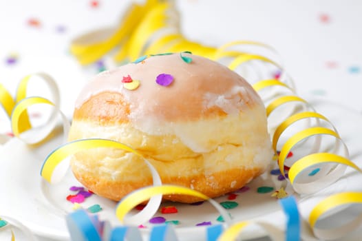 Pancakes with confetti