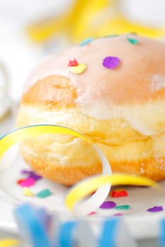 Pancakes with confetti