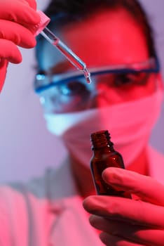 Research in the laboratory