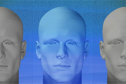 futuristic figures