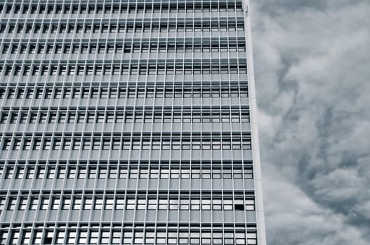 high rise building