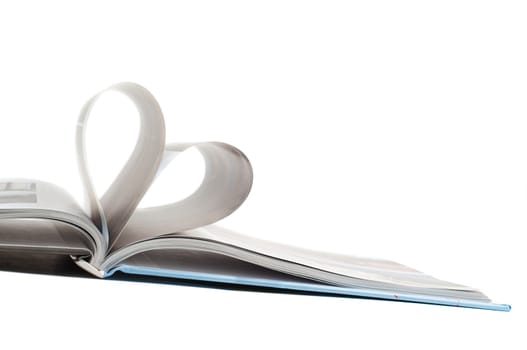 Heart in book