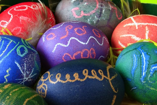 Colorful Easter Eggs