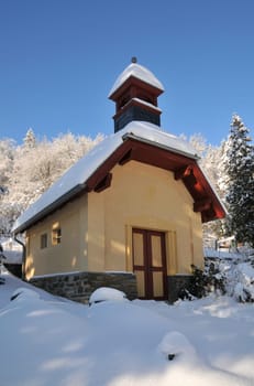 small church in the Harz Mountains