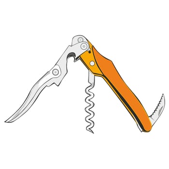 isolated cork screw