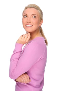 smile woman stylish